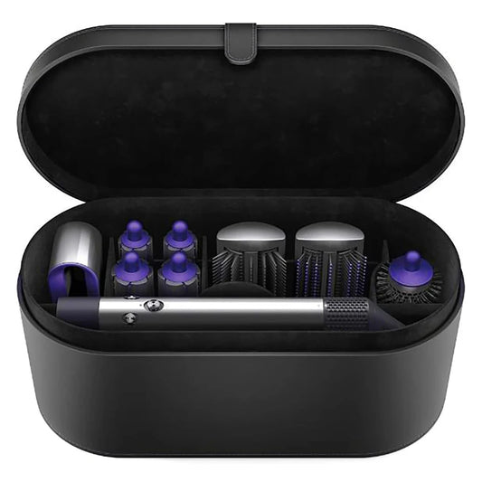 Travel organization, Portable storage, Dyson accessories, Protective case, Compact design, On-the-go storage, Tech travel gear, Convenient carrying, Dustproof container, Gadget protection,