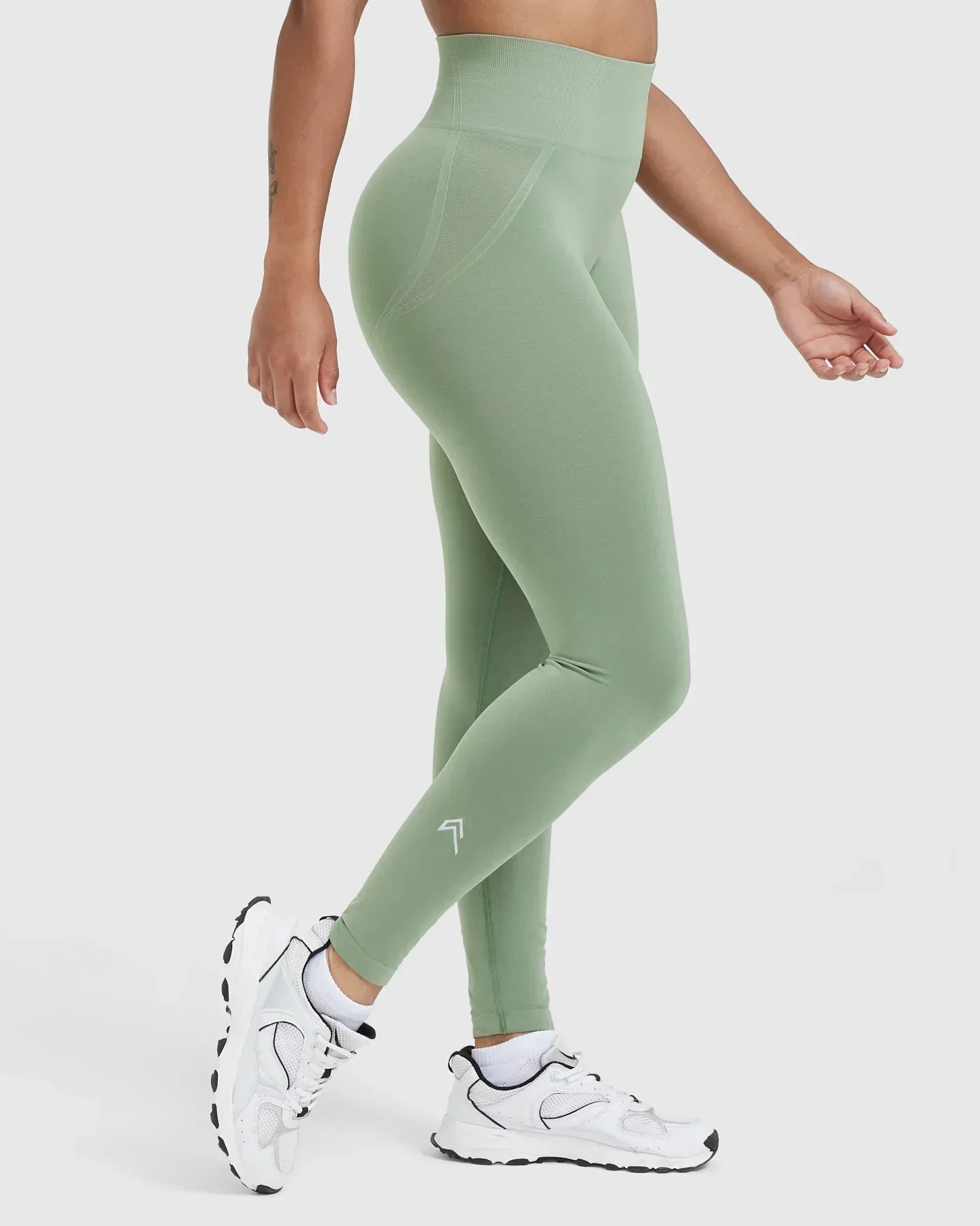 SHP ONER ACTIVE Sage Green Effortless Seamless Tight Gym Leggings