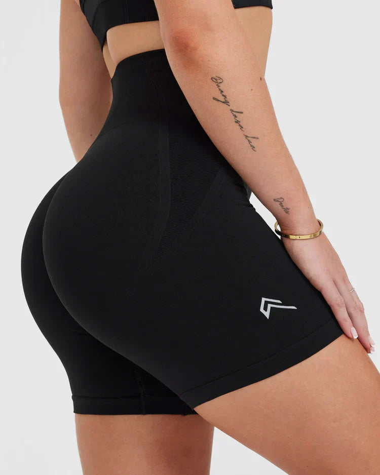 SHP ONER ACTIVE Black Effortless Seamless Tight shorts