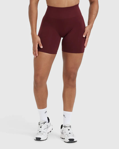 SHP ONER ACTIVE Light reddish Brown Effortless Seamless Tight shorts