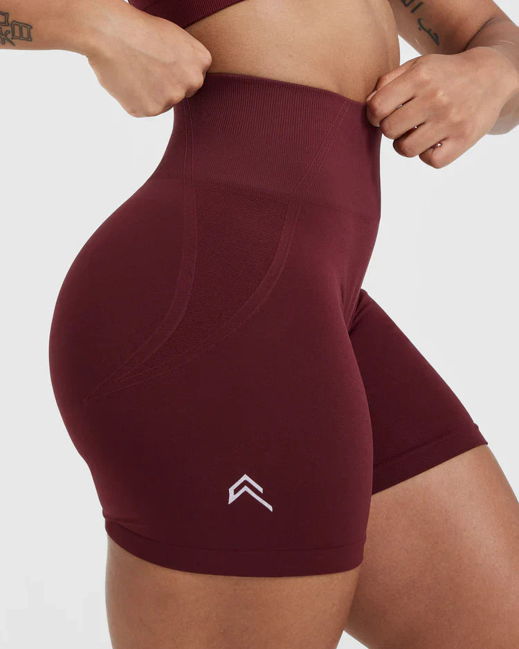 SHP ONER ACTIVE Light reddish Brown Effortless Seamless Tight shorts