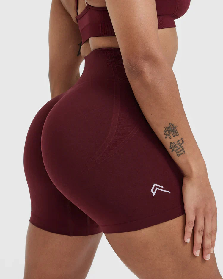 SHP ONER ACTIVE Light reddish Brown Effortless Seamless Tight shorts