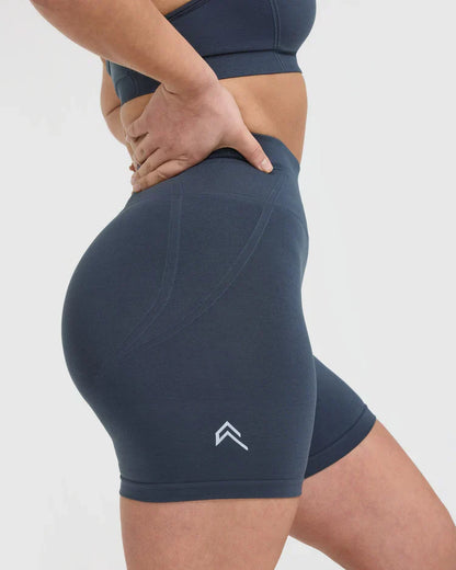 SHP ONER ACTIVE Dark Grey Effortless Seamless Tight shorts