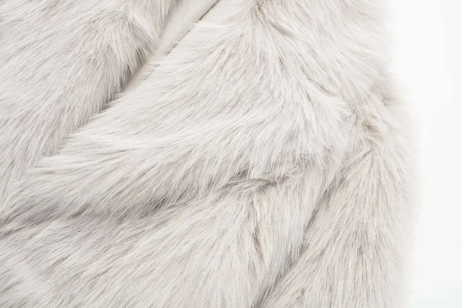  Faux Fur Long Coat , Furry coat for woman , winter Furry Long coat ,zara furry coat ,Trend furry coat details