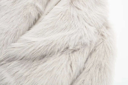  Faux Fur Long Coat , Furry coat for woman , winter Furry Long coat ,zara furry coat ,Trend furry coat details