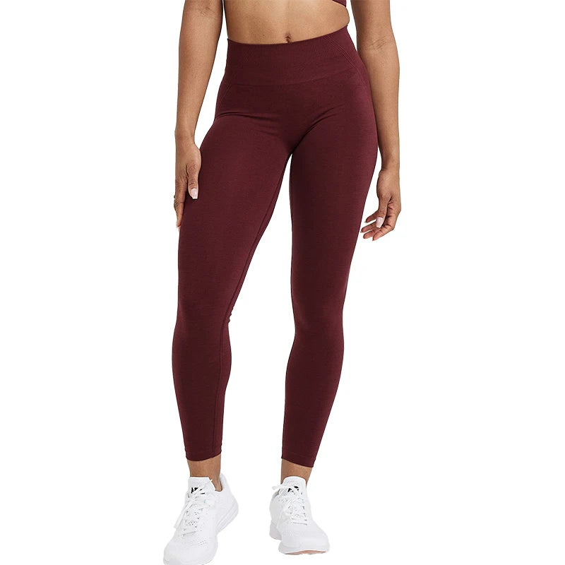 ONER ACTIVE Light Red Brown Effortless Seamless Tight Gym Leggings