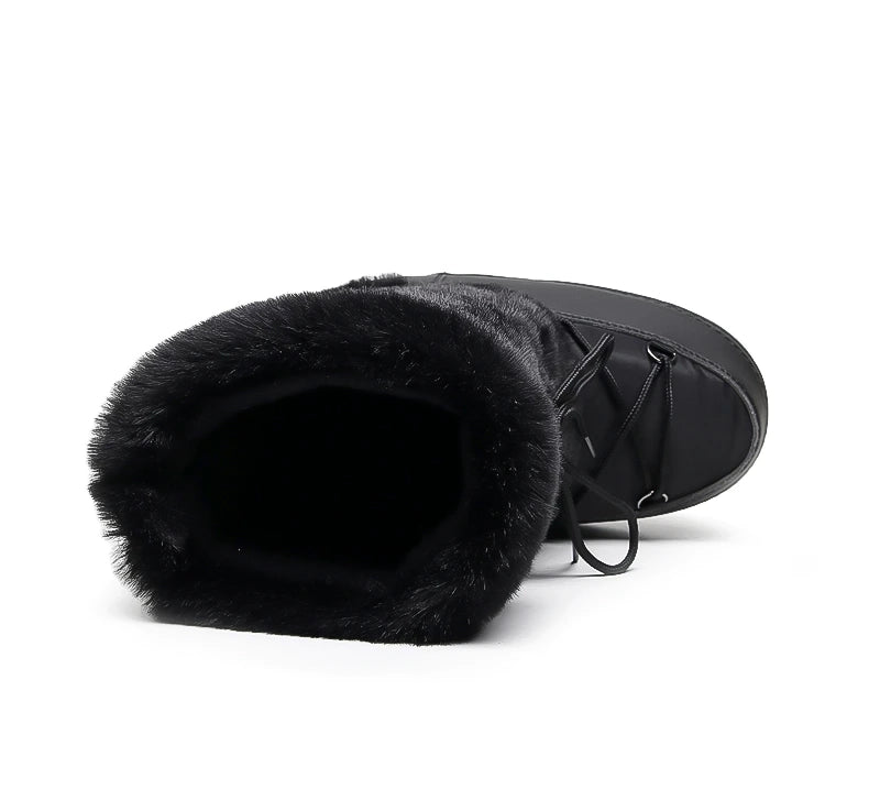  Snow Boot - Luxury Fluffy Furry , woman Boot fro winter