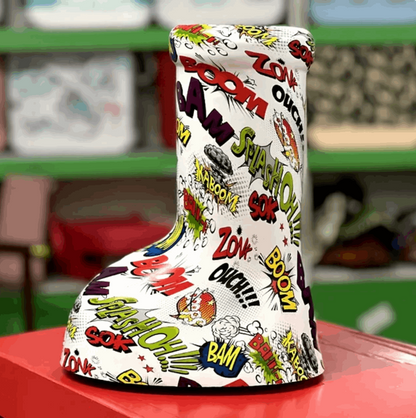 Big Boot Limited Edition Fashion Footwear Style Trendy Exclusive High Fashion Statement Piece Designer Wear