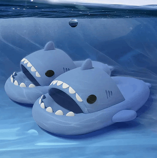 Shark slipper, Novelty footwear, Cute slippers, Fun design, Animal-themed, Cozy comfort, Plush material, Quirky style, Unique gift idea, Comfy loungewear,