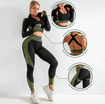 gym set fitness equipment workout gear exercise set gym essentials three-piece set fitness success training equipment exercise success gym motivation