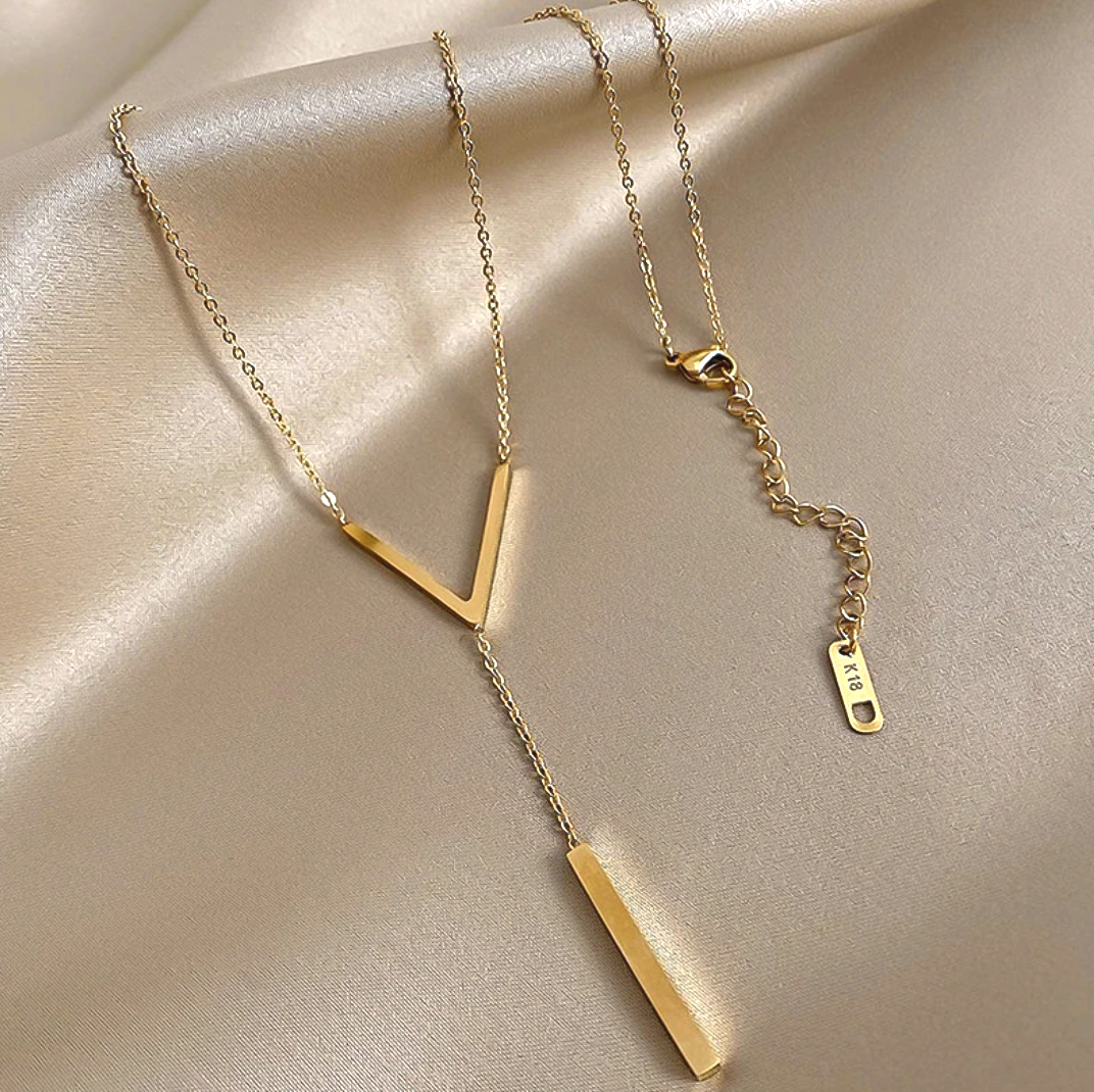 V-shaped Long Sexy Necklace